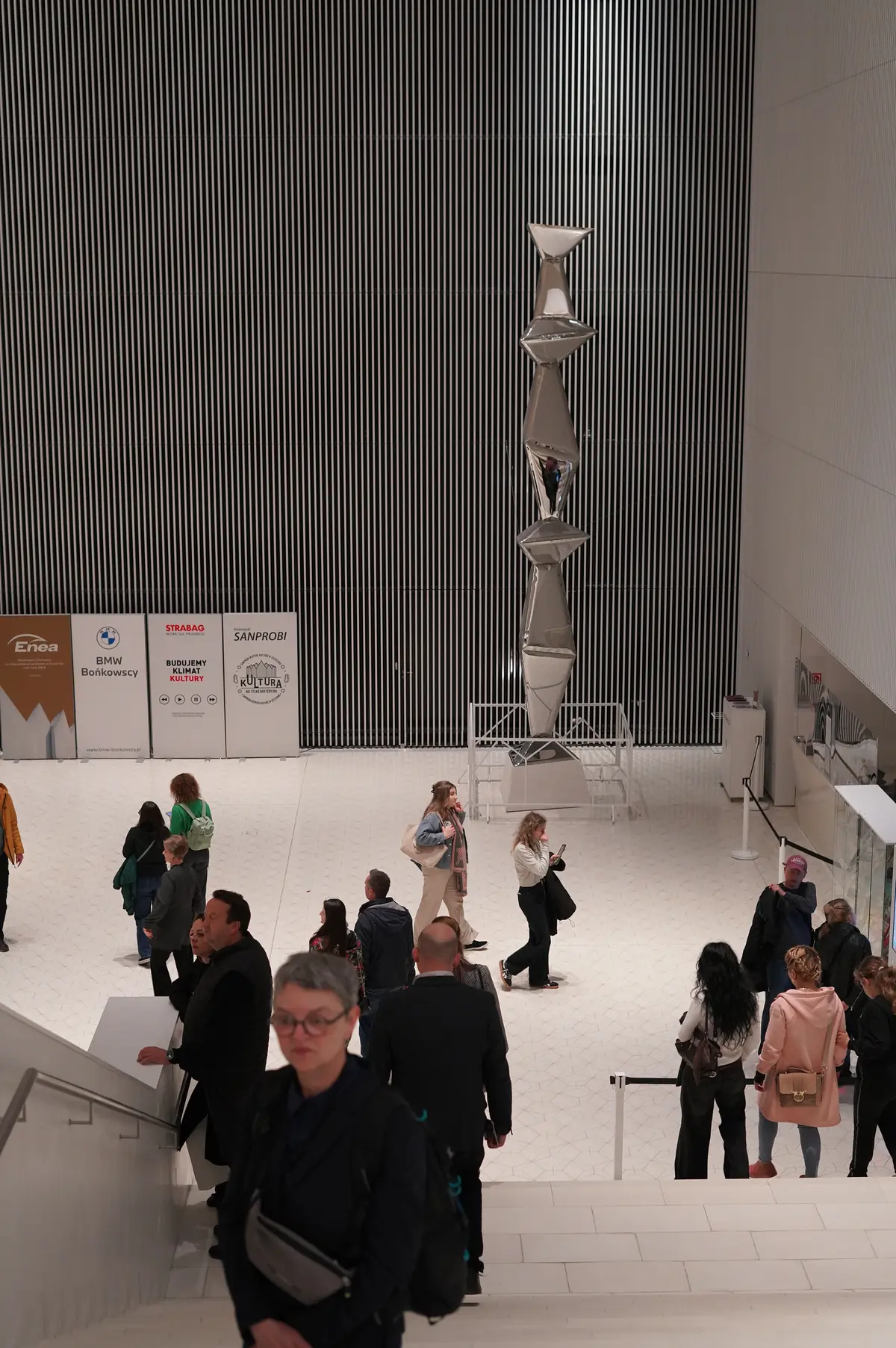 Die Haupthalle während der Europäischen Museumsnacht.